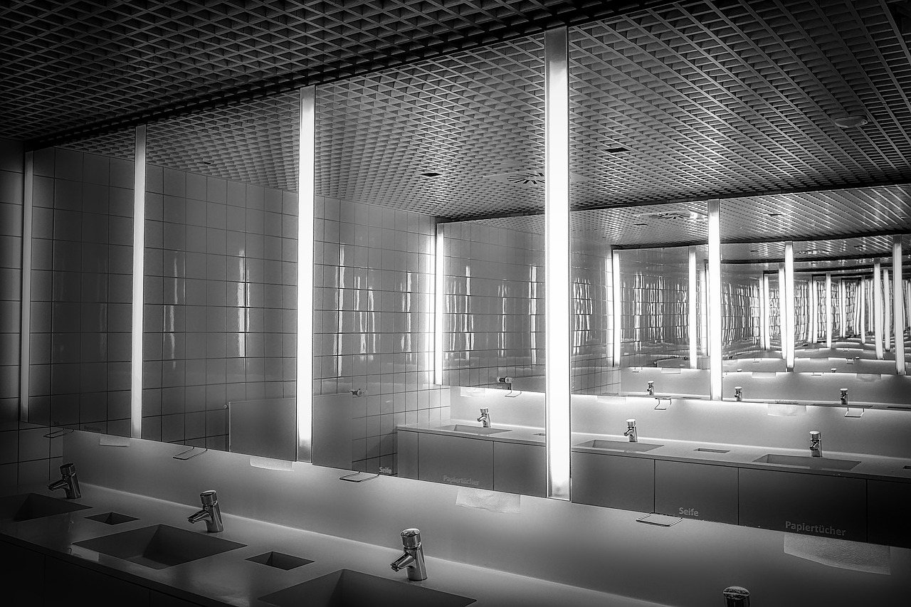 washroom-5185131_1280 Effet profondeur miroir sanitaire